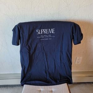 Supreme Anno Domini Tee - Navy - Medium